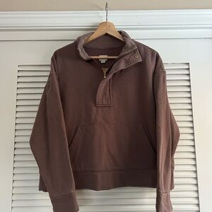 a new day Chocolate Brown Pullover